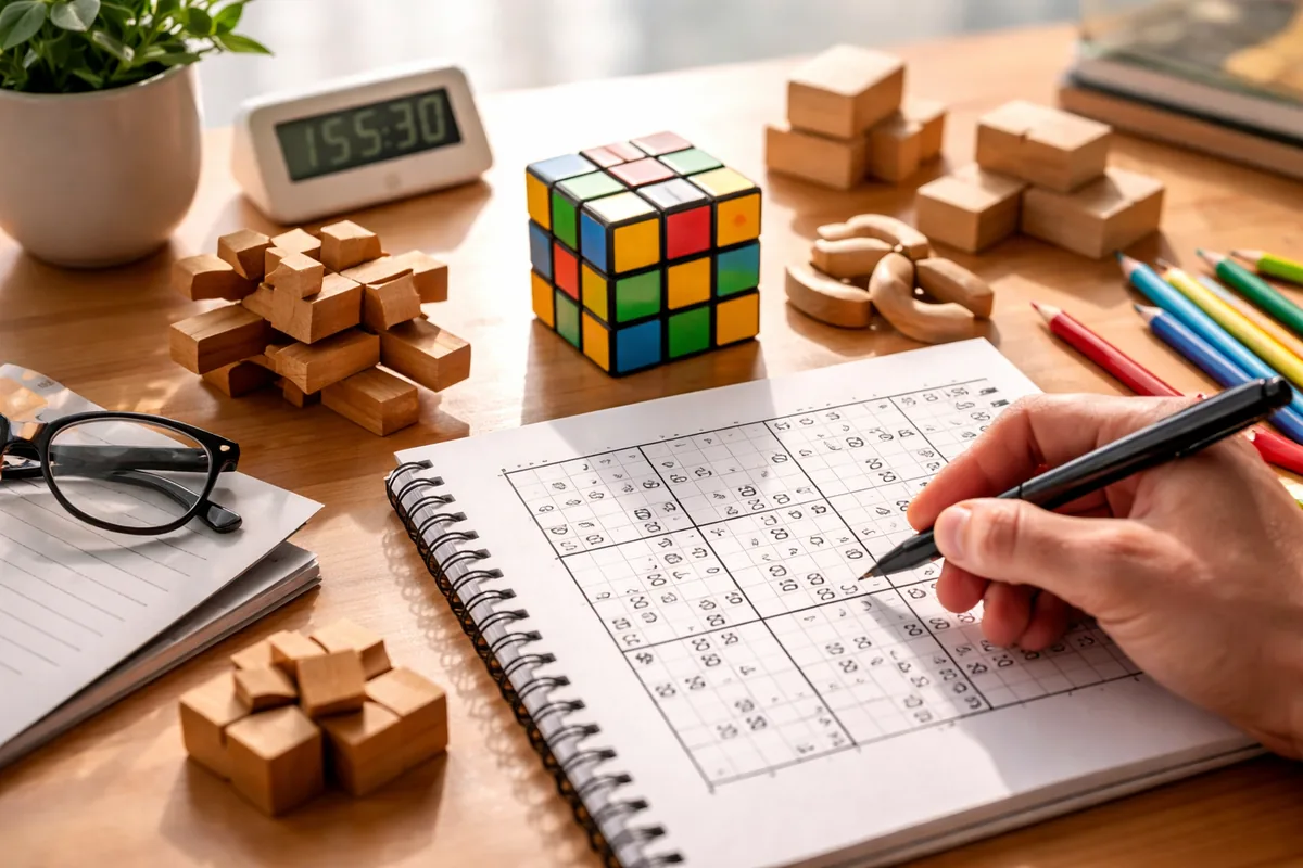 Les secrets des jeux de logique pour améliorer votre concentration