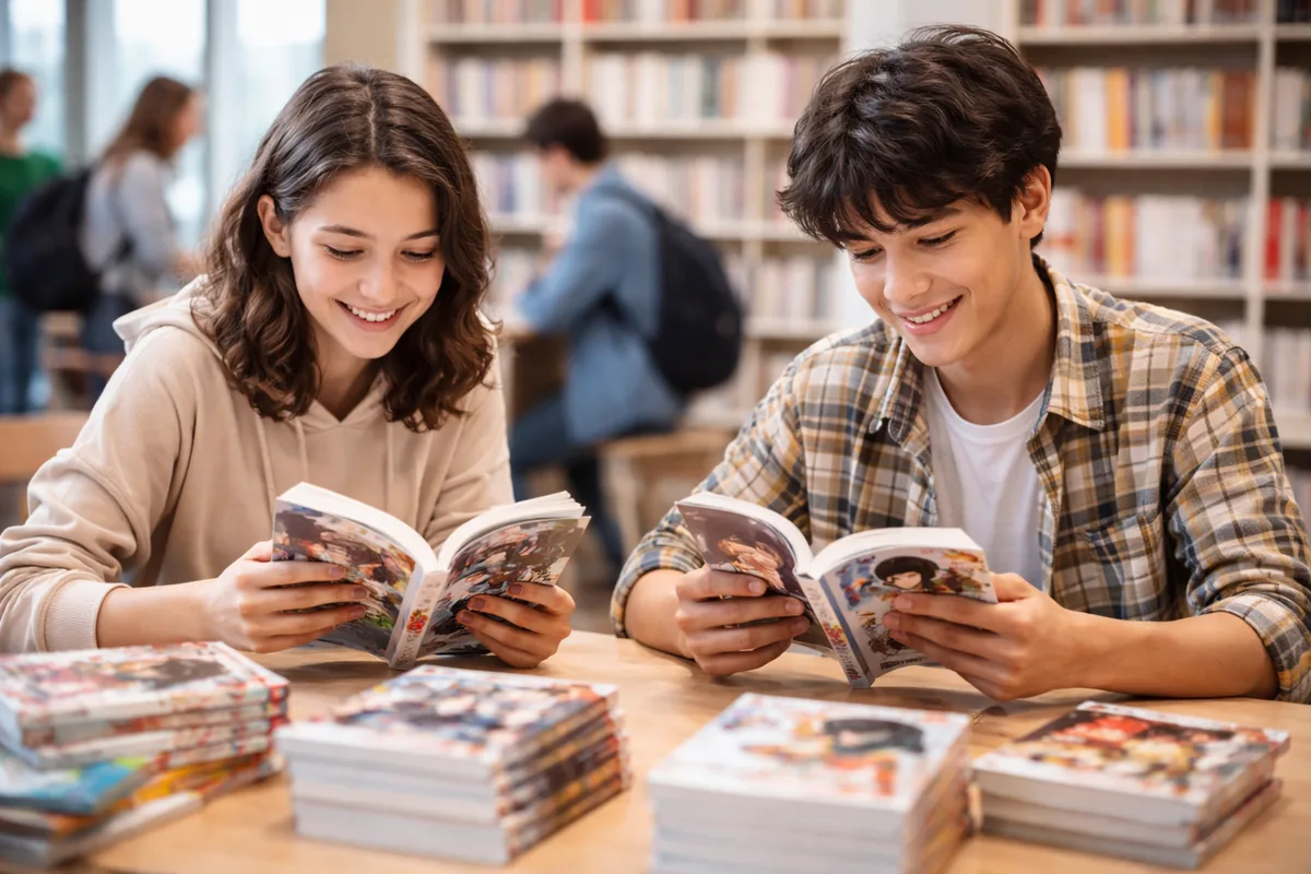 Comment les séries de manga contribuent-elles à l'éducation des jeunes adolescents ?