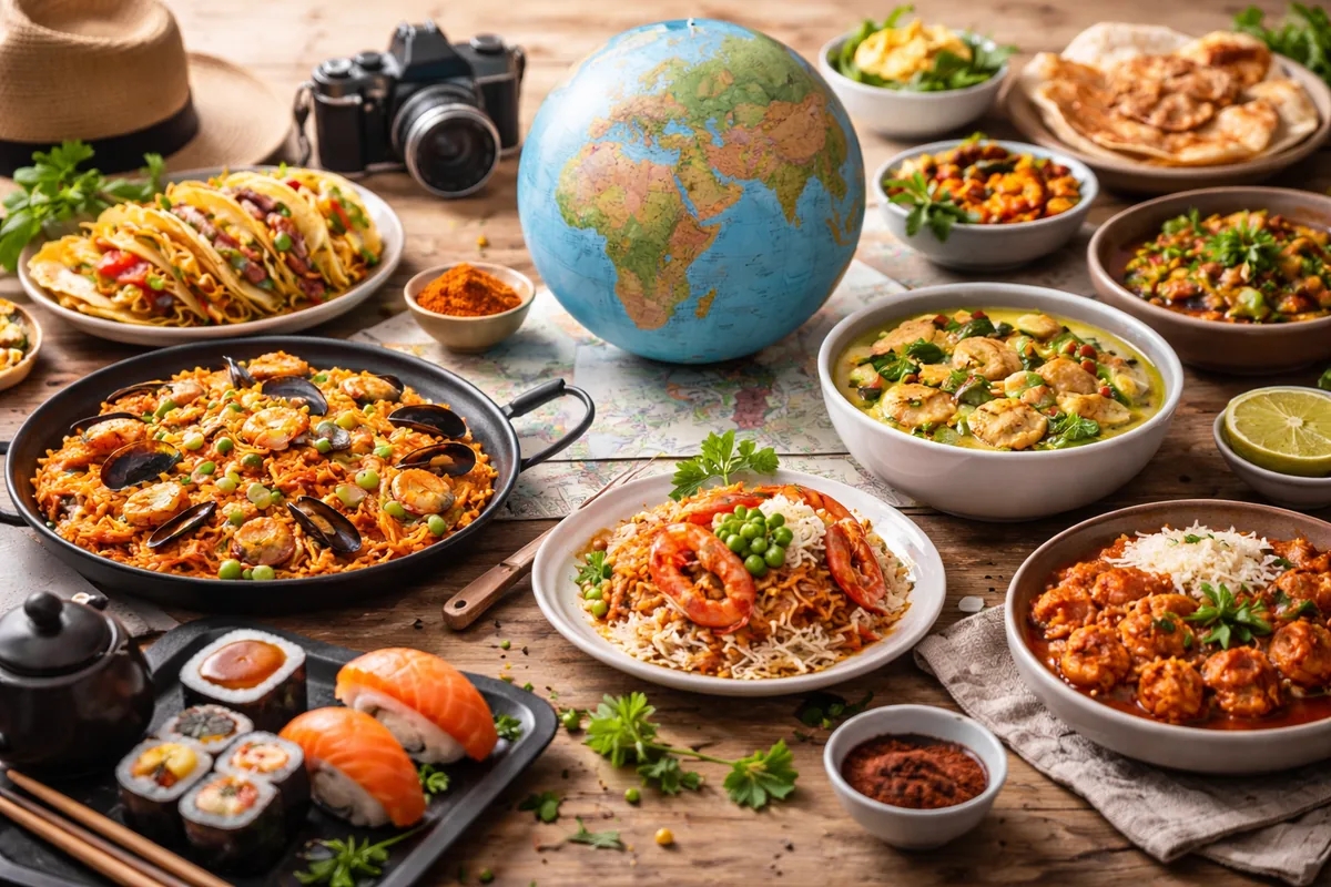 Explorer le monde à travers la gastronomie : un voyage culinaire